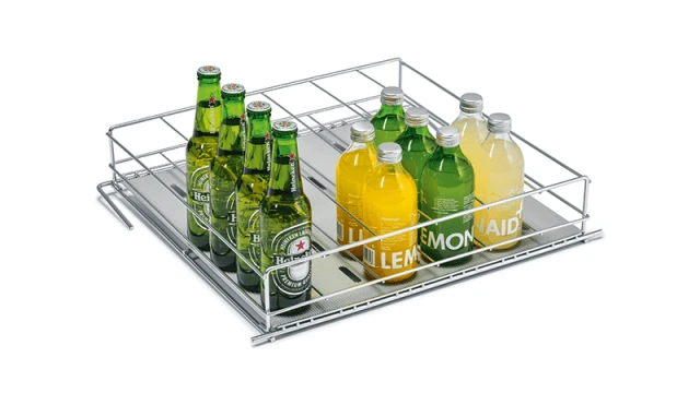 Flessenglijbaan vast