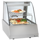 Warmhoudvitrine 1/1 GN ronde ruit