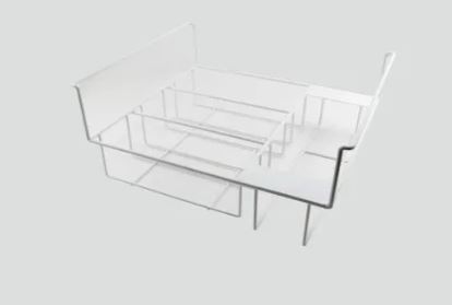 Mand voor schepijsbakken