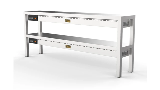 COMBISTEEL Verwarmde etagère 7333.0522