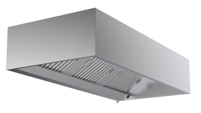 Wandkap | Doosmodel | Met 1 Filter | Exclusief motor | B120 x D95 x H40 cm