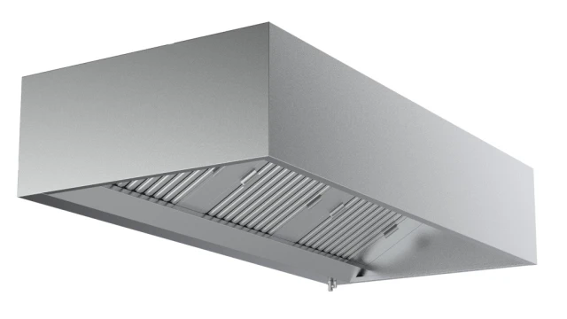 Wandkap | Doosmodel | Met 5 Filters | Exclusief motor | B300 x D95 x H40 cm