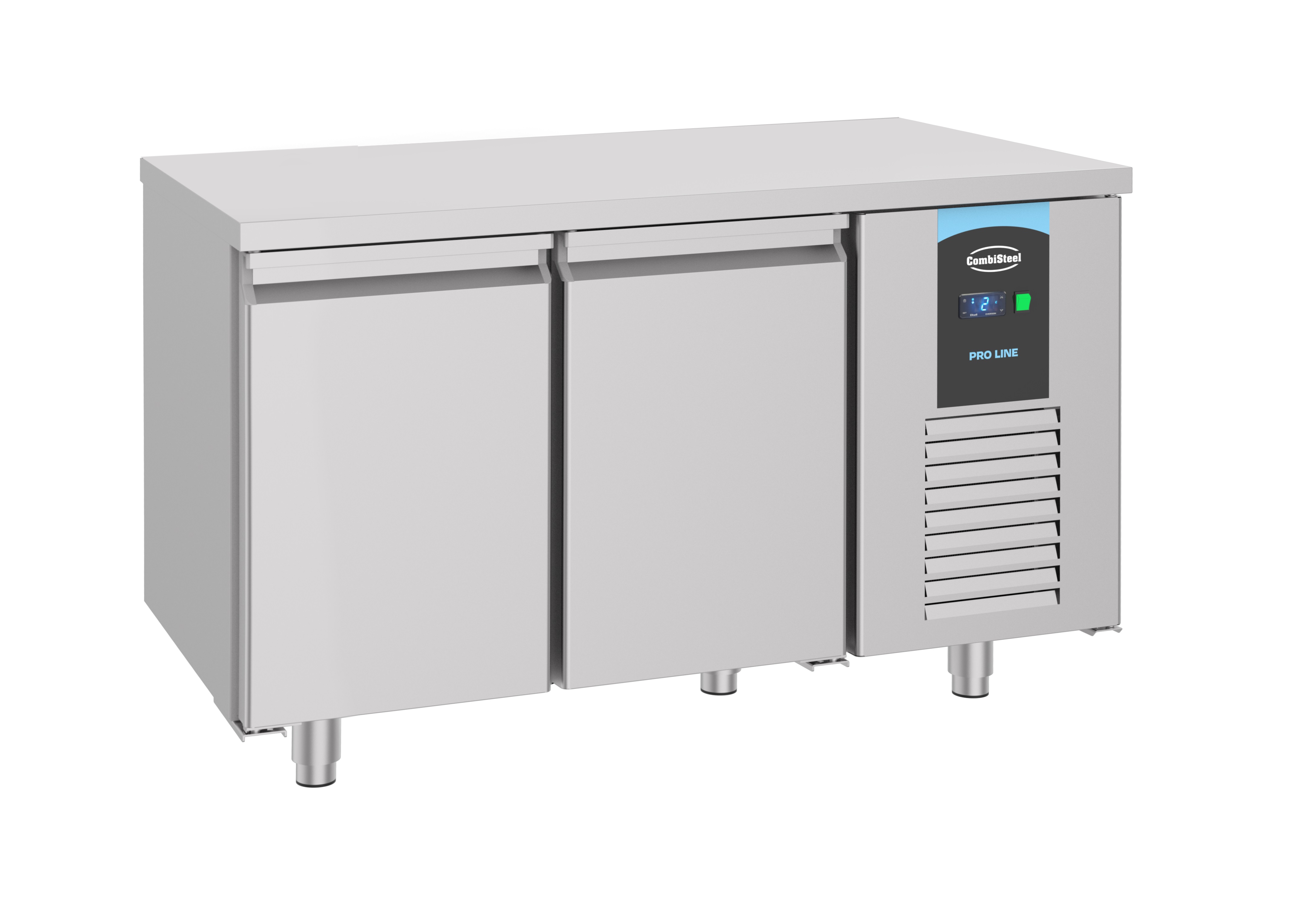 Koelwerkbank 2 deuren tropenuitvoering