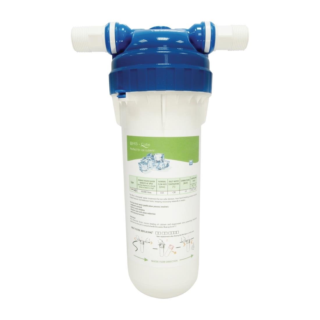 Waterfilter ijsblokjesmachine 60.000 liter