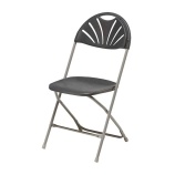 Antraciet klapstoelen