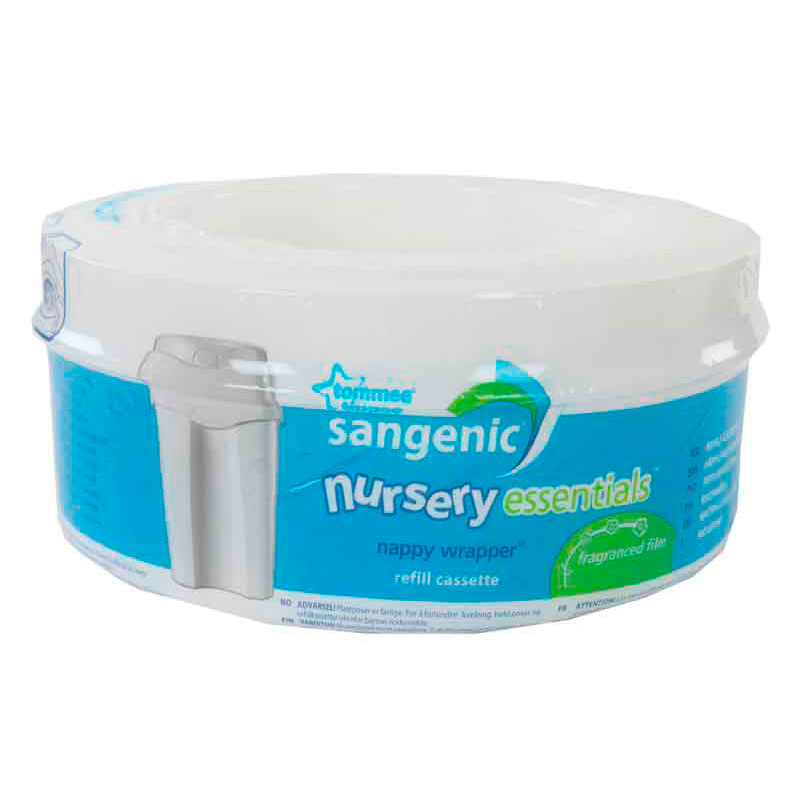 Navulcassette voor luierwegwerpsysteem