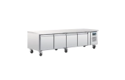 Koelwerkbank 4 deuren 65 cm hoog Polar DA 464